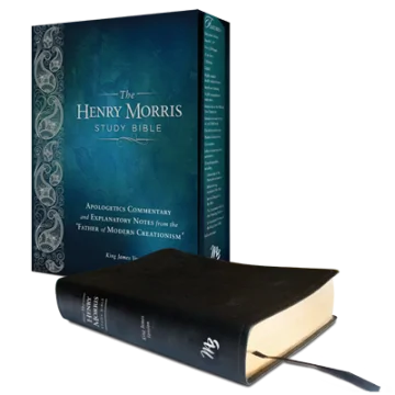 The KJV Henry Morris Study Bible (Black Leatherbound)
